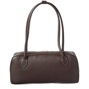 Isabella Rossetti Fleur Leather Handbag, Brown